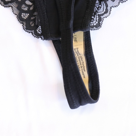 Popilush Shapewear Lace Deep V-Neck Sculpting Thong Bodysuit NWOT Large - Picture 6 of 9